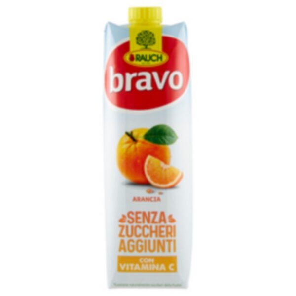 Rauch Bravo Arancia Senza Zuccheri Aggiunti 1 L X12 pz