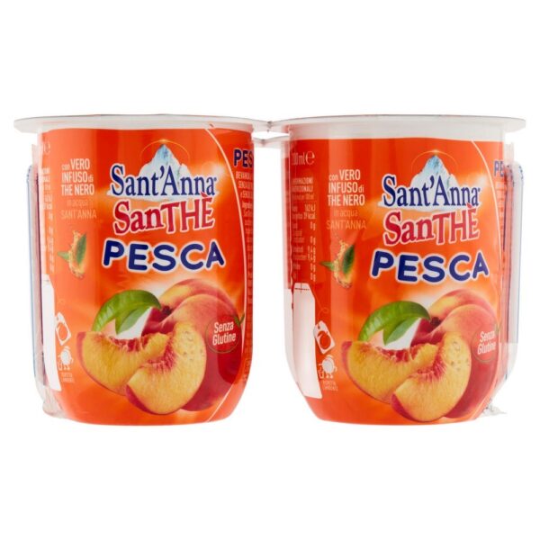 San Thè Pesca Bicchiere 20cl x4 pz (18 confezioni)