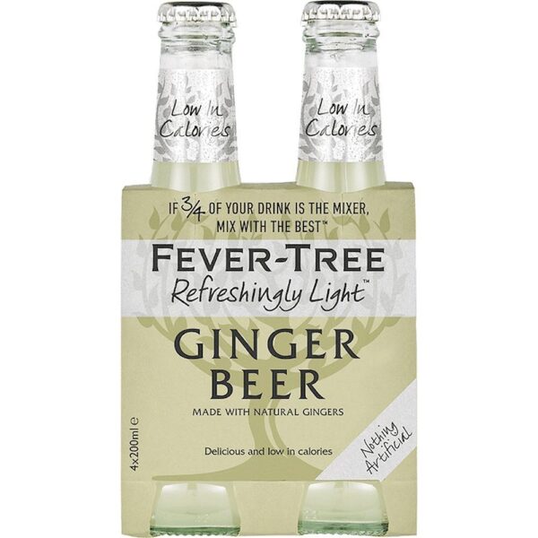 Fever Tree Ginger Beer 20cl X4 pz (6 confezioni)