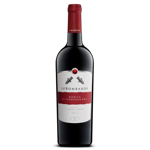 Vino Le Bombarde Monica DOC 75 cl X 6 pz