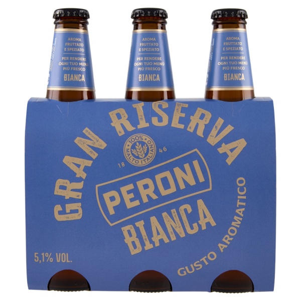 Birra Peroni Gran Riserva Bianca 33cl x24 pz