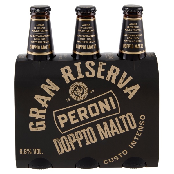 Birra Peroni Gran Riserva Doppio Malto Bottiglia 33cl X24pz