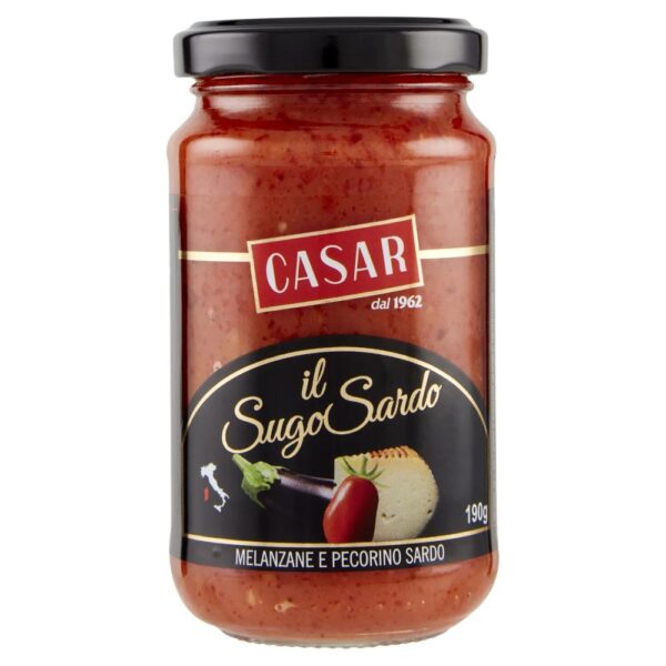 12 Confezioni Casar Sugo Pecorino e Melanzane 190 g