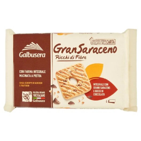 12 Confezioni Galbusera Frollini Grano Saraceno 260 g