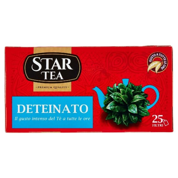 24 Confezioni Star Tea Te Deteinato 25 Filtri