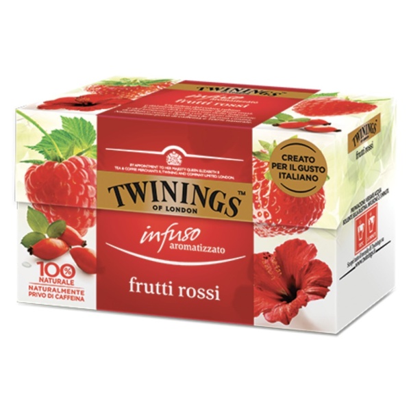 6 Confezioni Twinings Infuso Frutti Rossi 20 Filtri